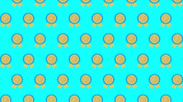 Seamless retro vector pattern set featuring a vintage illustration of geometric Easter egg ornaments and colorful flower fabric textures for an elegant wallpaper design