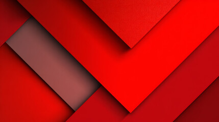 Obraz premium Abstract red and white dynamic sporty banner design with flowing shapes, modern horizontal background template for media promotion or web banner