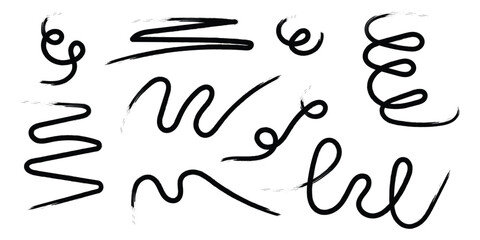 Obraz premium Graffiti spray paint splatters and tags on white background