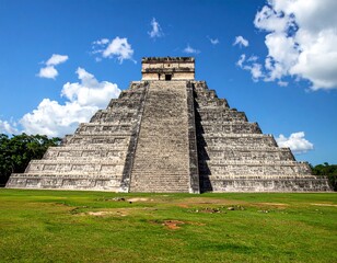 chichen itza pyramid of mexico