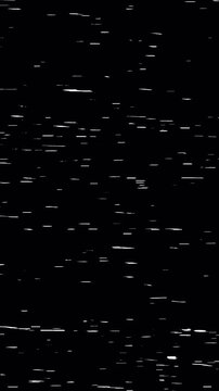 Vertical retro vhs glitch overlay with noisy analog texture for editing