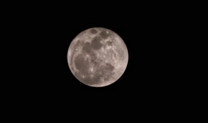 Naklejka premium full moon in the night Sky hd