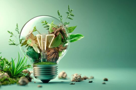 Exploring environmentally friendly bulb designs for a greener future.