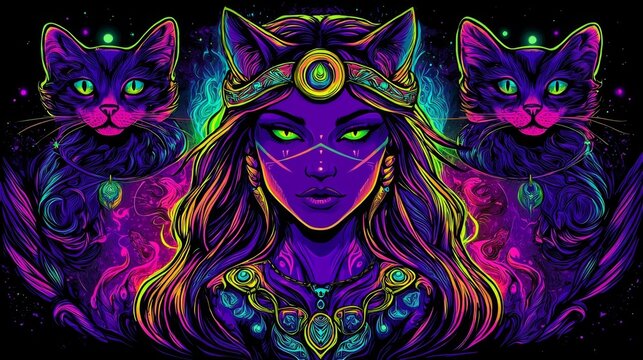 Freyja, sister of Freyr, embodies the duality of battle and death.