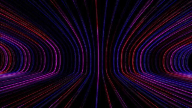 abstract neon lines retro synthwave background futuristic vertical video format multicolor laser glow minimal