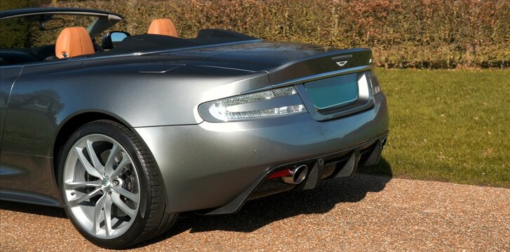2011 Aston Martin DBS Volante, Luxury Car. modern sports car