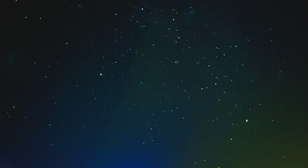 Fototapeta premium Natural background of a cosmic black sky with stars. Space for creative text and advertising.