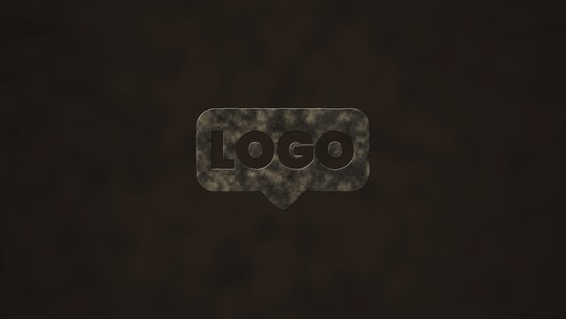 Earth Dirt Rock Impact Slam Logo Reveal