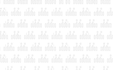 Gray geometric pattern on white background texture design element abstract minimalist design