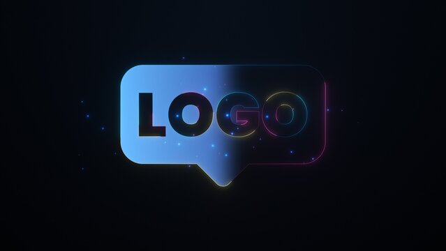 Elegant Colorful Icon Shine Reveal Logo Reveal