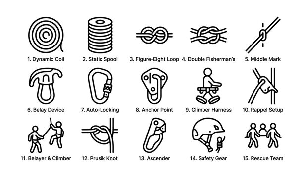Climbing knot and equipment guide: essential techniques for safe adventure