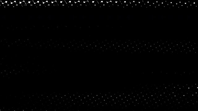 Dynamic motion flash transition with gritty grunge halftone texture