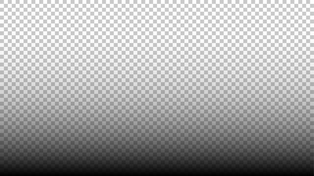 Black gradient overlay vignette background. Transparent grid vignette frame. Soft blurred frame with depth effect. Minimal neutral backdrop for photography or creative design. Vector illustration.