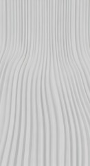 Obraz premium White Wavy Lines Pattern Background Texture.