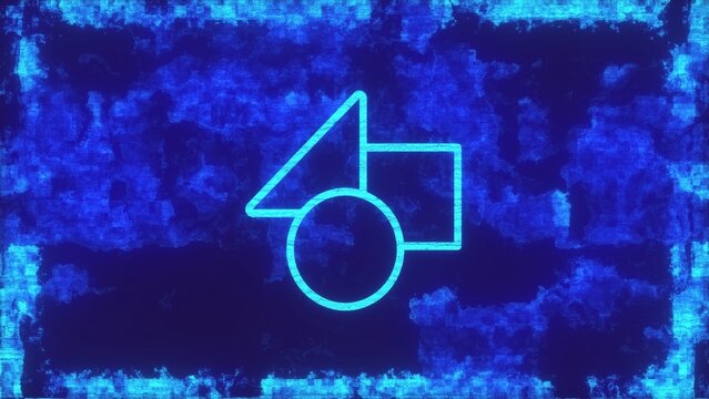 Glitching Duotone Grunge Blocky Distorted Logo Reveal