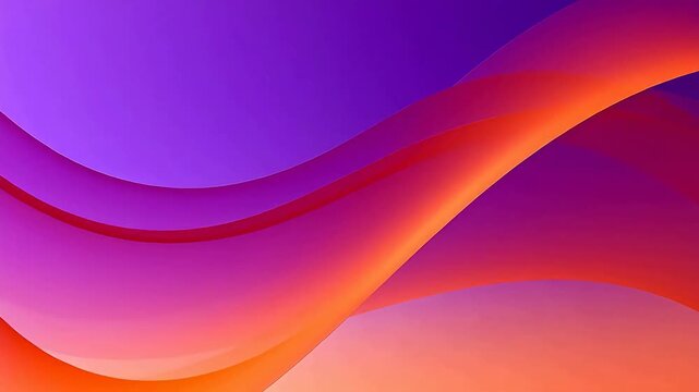 Abstract colorful wave design