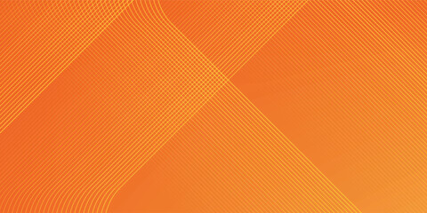 Modern orange abstract Minimal pattern background. Vibrant gradient geometric lines. © Ar_des
