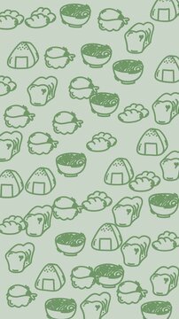 camping teepee and hut pattern seamless background