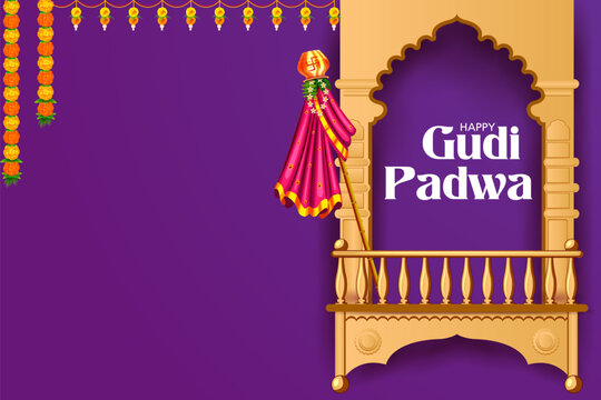 Gudi Padwa Lunar New Year celebration in Maharashtra of India