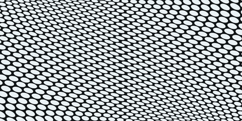 Grill mesh pattern with metal texture for speaker and micro hole background or seamless net by black grid and circle grate steel screen. © Dul