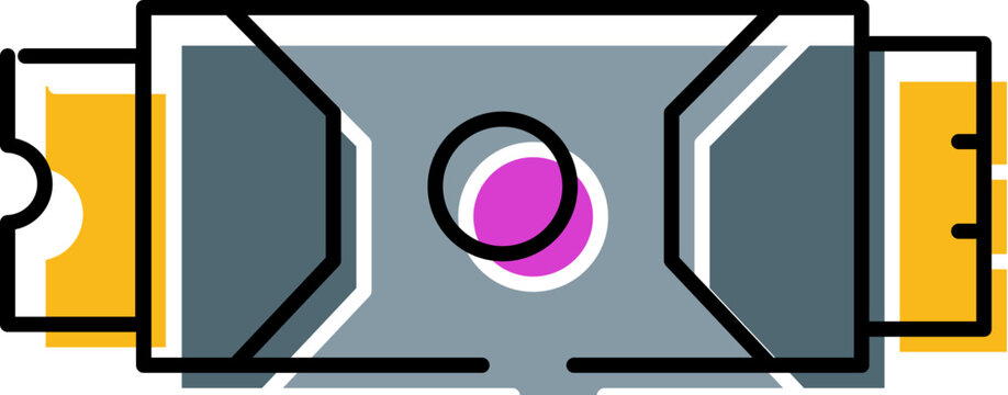 Solid state drive - ssd - icon on white background, vector illustration representing fast nvme storage and modern computer hardware for pcs, servers, cloud and high performance systems