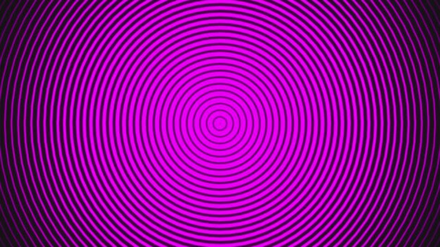 abstract video background with circles waves