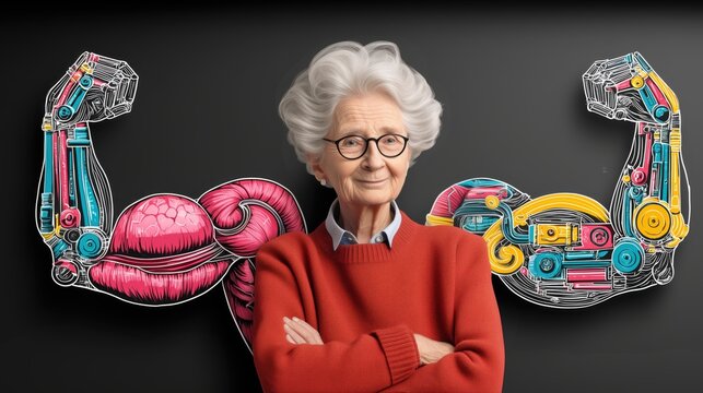 Senior educator teaching artificial general intelligence robotics and future machine intelligence