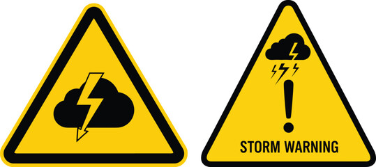 Storm warning signs © Emonahmed