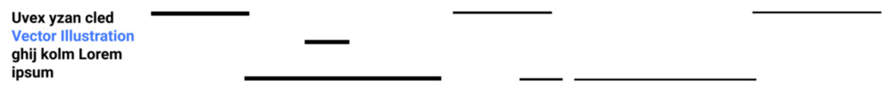 Graphic design, modern layouts, abstract art, creative templates, minimalistic expressions, conceptual designs. Horizontal black lines and placeholder text on white. Graphic design and modern layouts