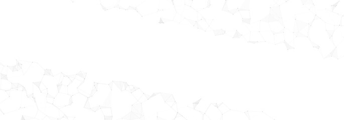 Obraz premium Abstract plexus background with connecting dots and lines