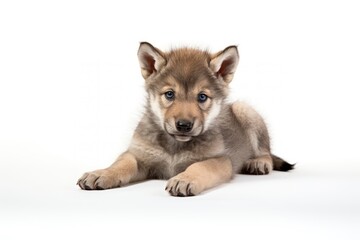 Fototapeta premium Mammal animal puppy wolf.