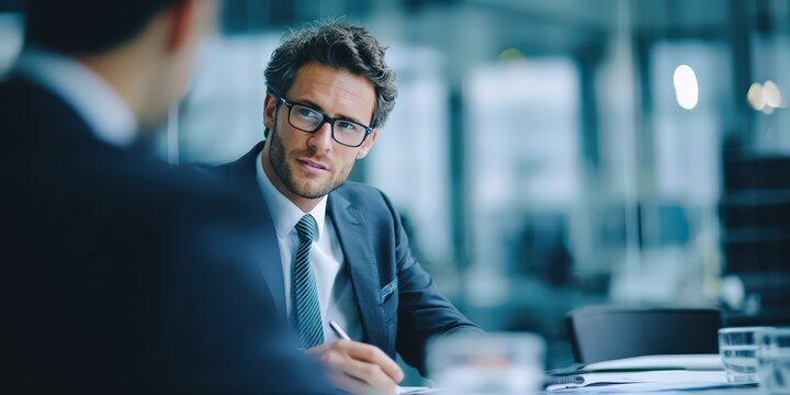 banking professional consulting client 