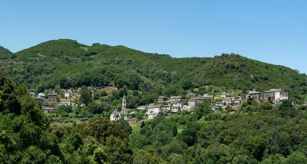 Fototapeta premium Frankreich - Korsika - Sant'Andréa-di-Cotone