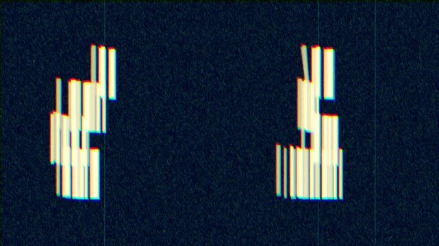 Motion graphics lines loop animation