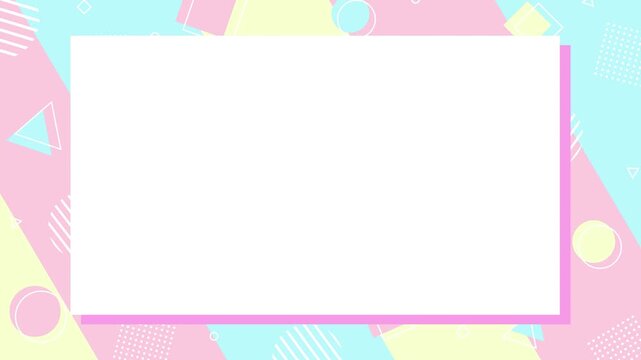 Pop and colorful stripe pattern and geometric background