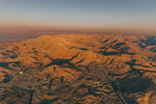 Luxor Hatshipsut Airial View - Egypt
