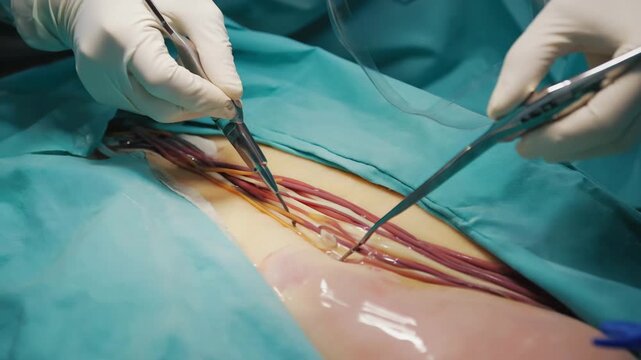  EMG electrode placement shows signal quality, muscle activation creates prosthetic control signal, camera performs micro-zoom