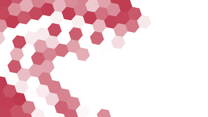 Dark magenta and black hexagon mosaic background with dramatic lighting and deep contrast