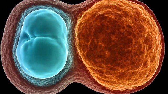 Advanced Cortisol Regulation and Parasympathetic Healing, Cinematic Adrenal Gland Animation for Stress Relief Supplements and Mental Health Campaigns