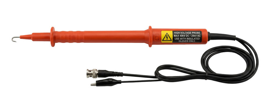 High voltage probe tester isolated on transparent background PNG