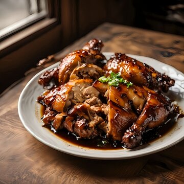 Dezhou Braised Chicken Traditional Shandong Cuisine