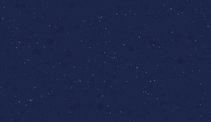 Fototapeta premium Dark blue background with small white specks