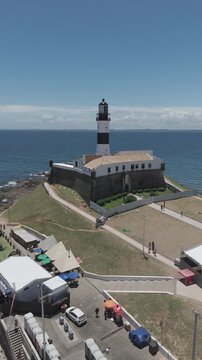 AERIAL FAROL DA BARRA - SALVADOR - BAHIA - LOG