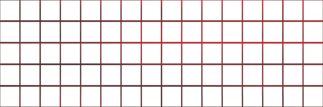 red and white checkered background, Red grid on the white background. Square table. Simple pattern of red line seamless repeat pattern design for fabric printing or shirt screen or wallpaper