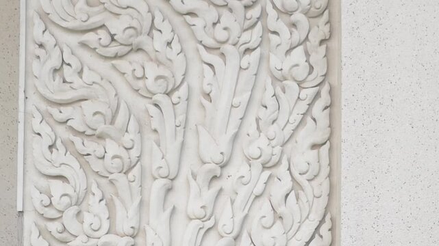 Thai architecture, stucco.