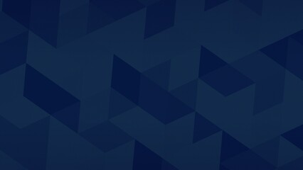 Fototapeta premium Abstract Dark Blue Geometric Square Pattern Background for Modern Technology and Business Design