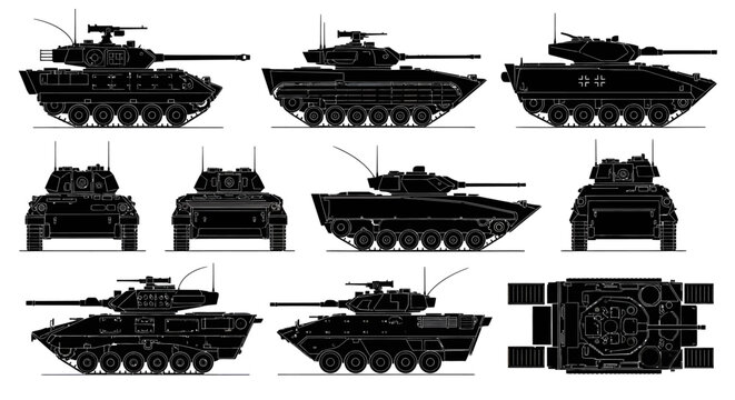 Infantry Fighting Vehicle Technical Illustration