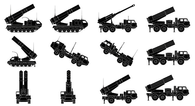 Multiple Launch Rocket System Illustration