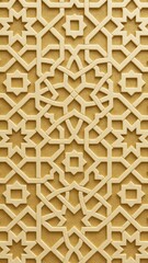 Naklejka premium Intricate geometric pattern wallpaper for mobile