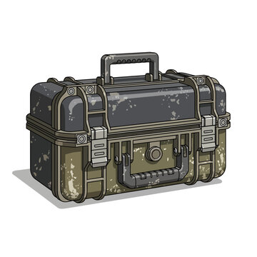 Rugged Hard Case Protective Equipment Storage Container